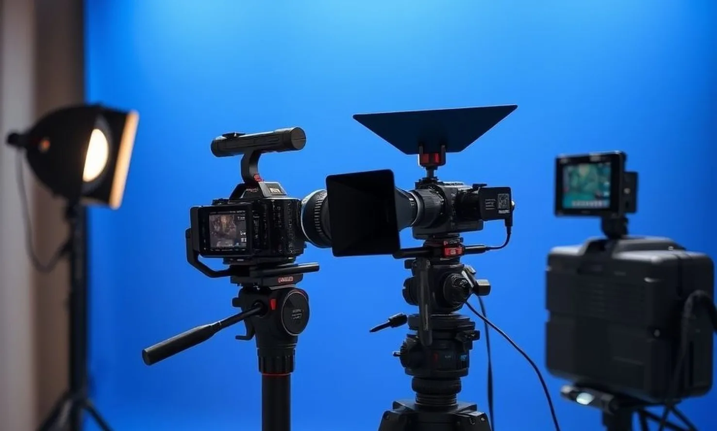 filming equipment studio photography